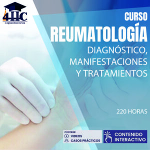 Curso Reumatología Diagnóstico, Manifestaciones y Tratamientos 220 hrs